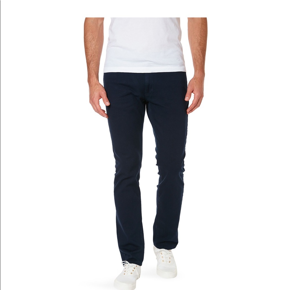 Mott & Bow Slim Mercer Navy Jeans 36x32